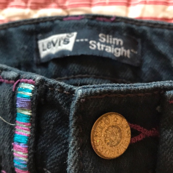 Toddler girls Levi’s jeans - Picture 4 of 6